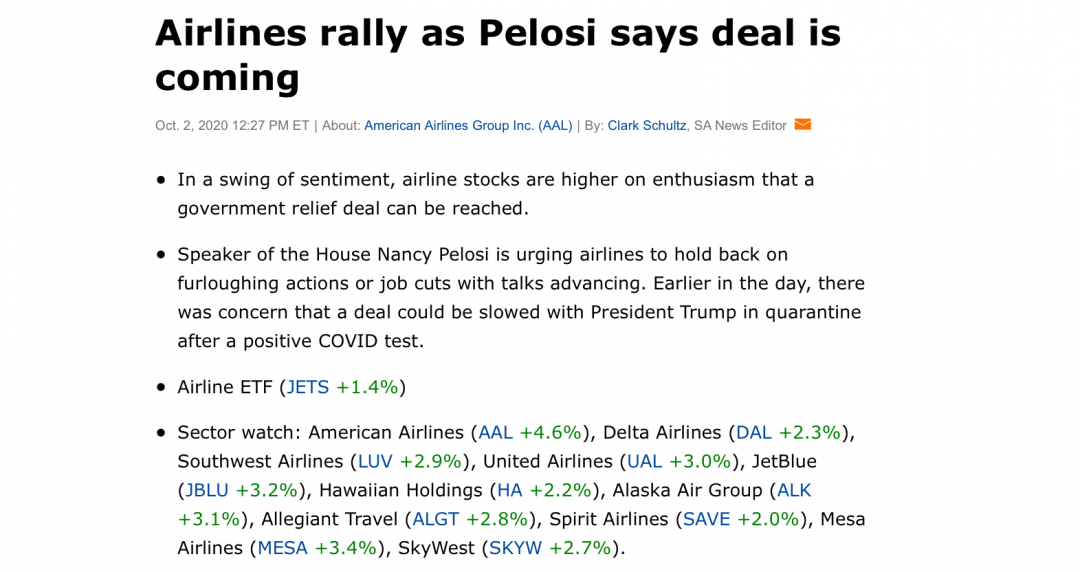 airlines rally as pelosi says deal is coming (nasdaqaal)  seeking alpha.png